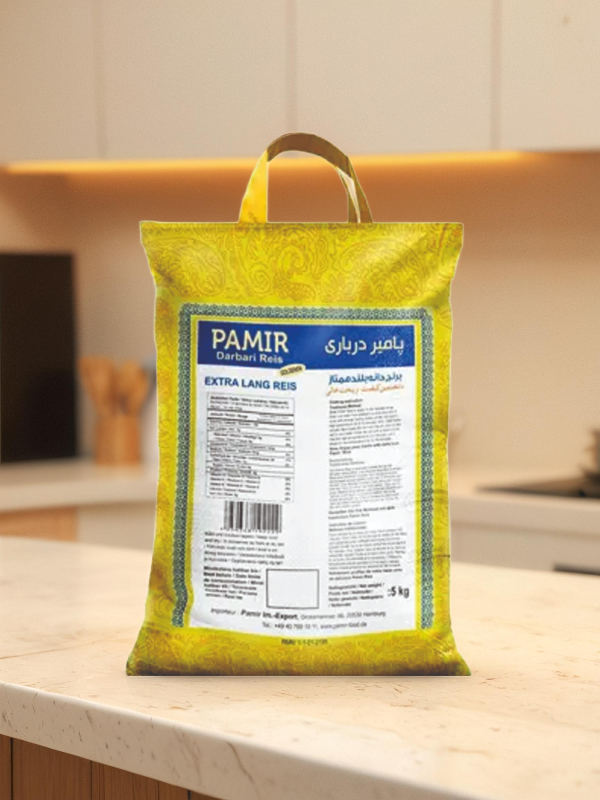 برنج پامیر درباری ۵ کیلوگرم