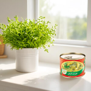 کنسرو کرفس سرخ شده