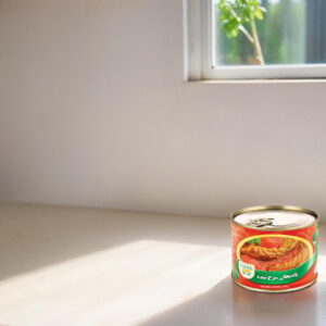 کنسرو بادمجان سرخ شده