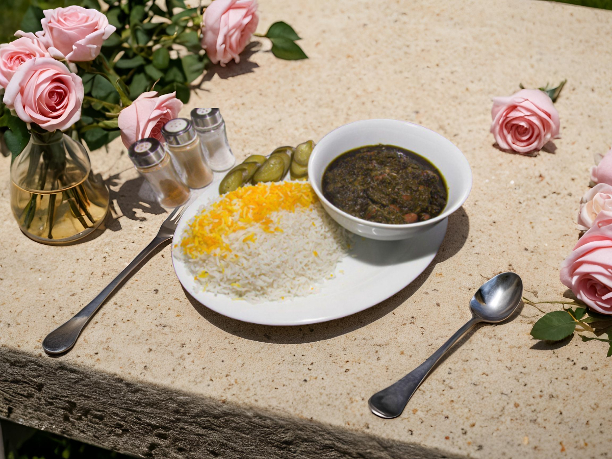 سبزی خشک قورمهسبزی