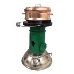 چراغ نفتی با قابلمه مسی دکوری