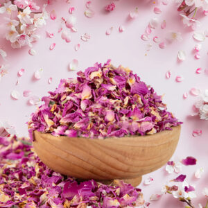 برگ گل محمدی خشک ( ۵۰۰ گرم)