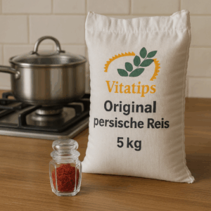 برنج فریدونکنار ۵ کیلویی + زعفران نگین ۰/۵ گرم