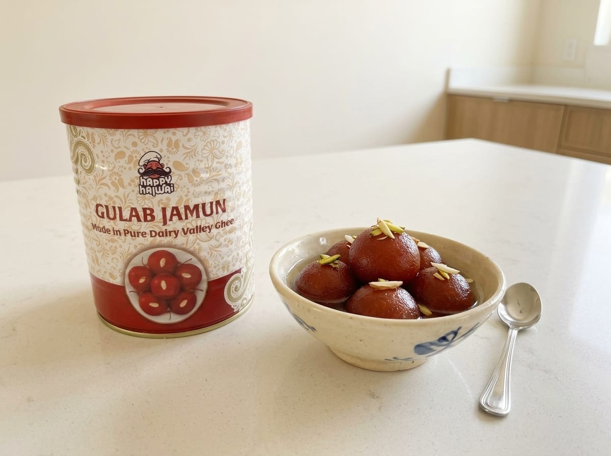 Gulab Jamun-indische Süßspeise